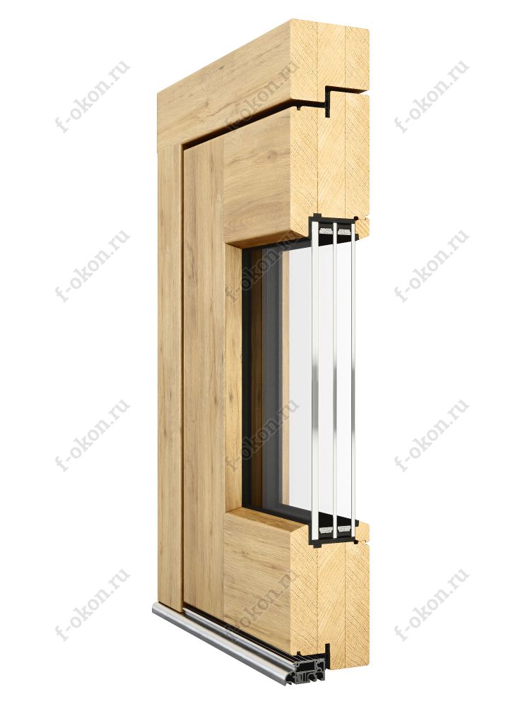 Internal Opening type 1 Wooden door plana 80